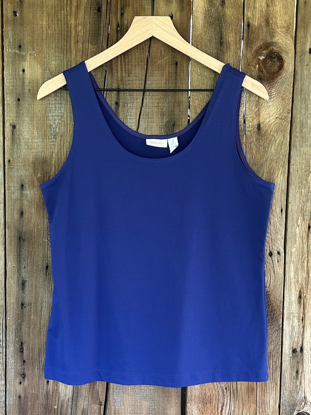 Chico’s Royal Blue Tank Top Size (Chico's 2) US 12-14/Large Royal Blue